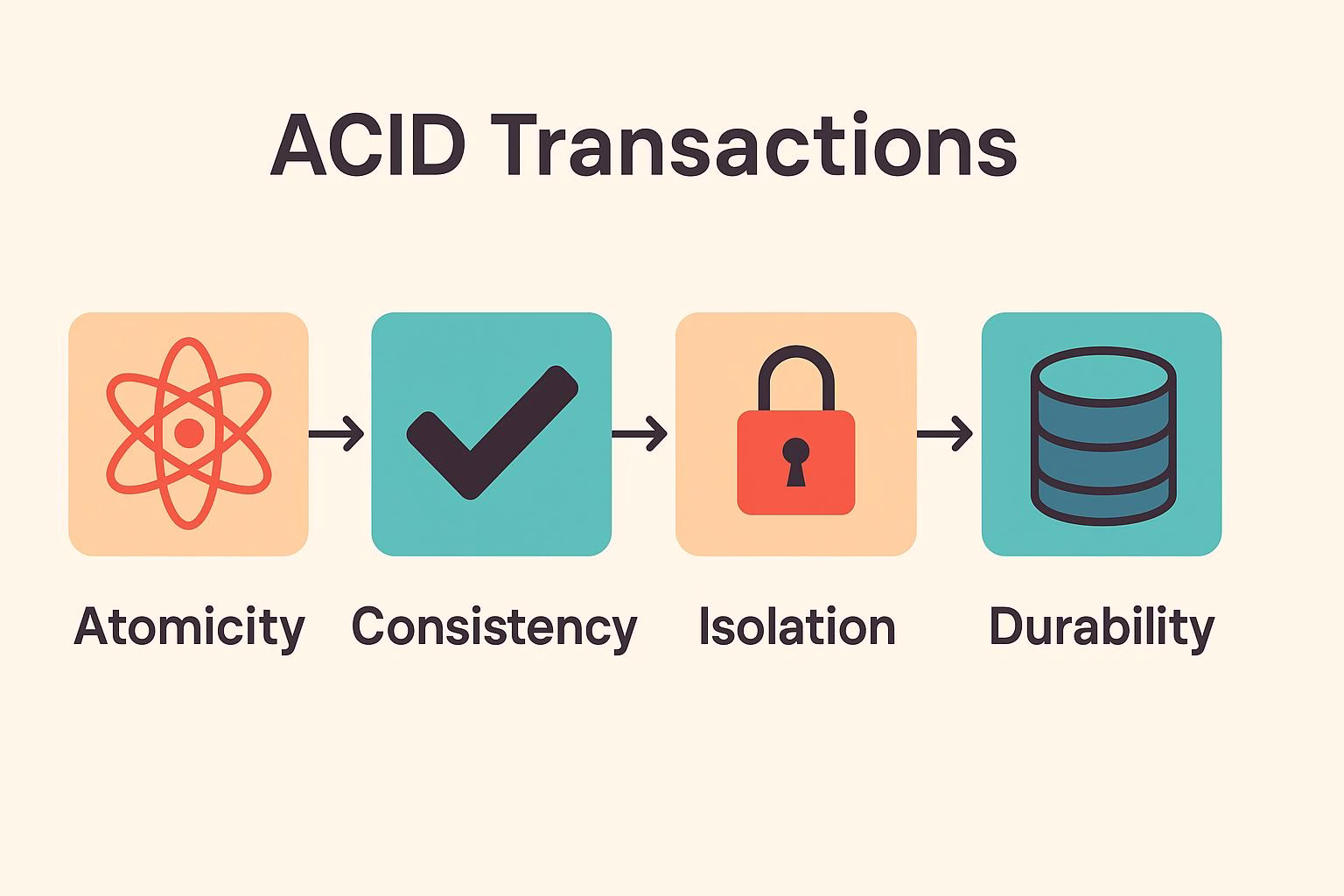 ACID transaction properties