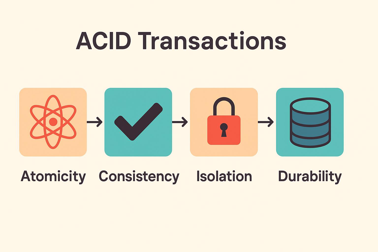 ACID transaction properties